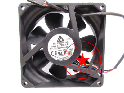1PC   AUC0912DF 9032 12V 0.75A 9CM 4-wire chassis gale volume      #W7*
