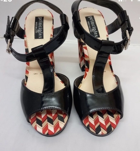 Vintage/ Retro Look Size 5 Principles Ben De LISI Heels ( Worn For 30 Minutes )