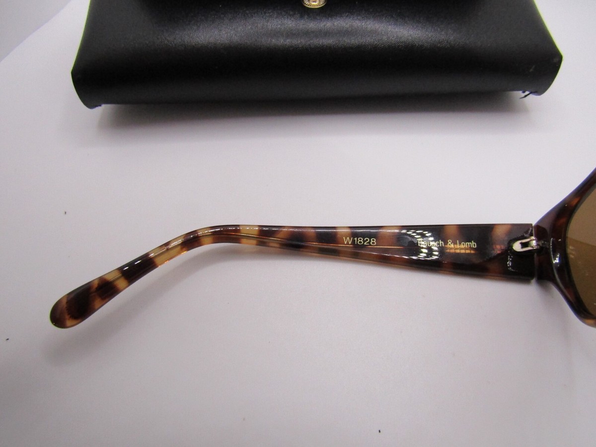 Bausch & Lomb Sunglasses Women  Brown Tortoise 628 Bausch + Lomb Tortoise Vintage Sunglasses for sale | eBay main image 2