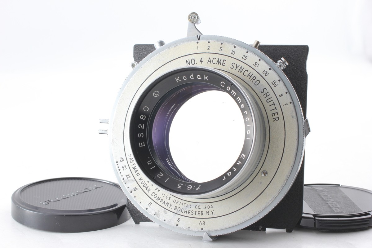 【美品】Kodak commercial Ektar f6.3 12inch Kodak Commercial Ektar Lenses 8½-inch f/6.3, 10-inch f/6.3