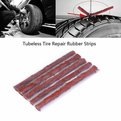 Kit Réparation Pneu Tubeless - 30 Mèches, Outil Double, Pour Voiture, Moto, VTT, Camion, Urgence Rapide Sans Colle