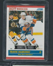 2010-11 Score Hot Rookies # 618 Rookies and Traded Travis Hamonic
