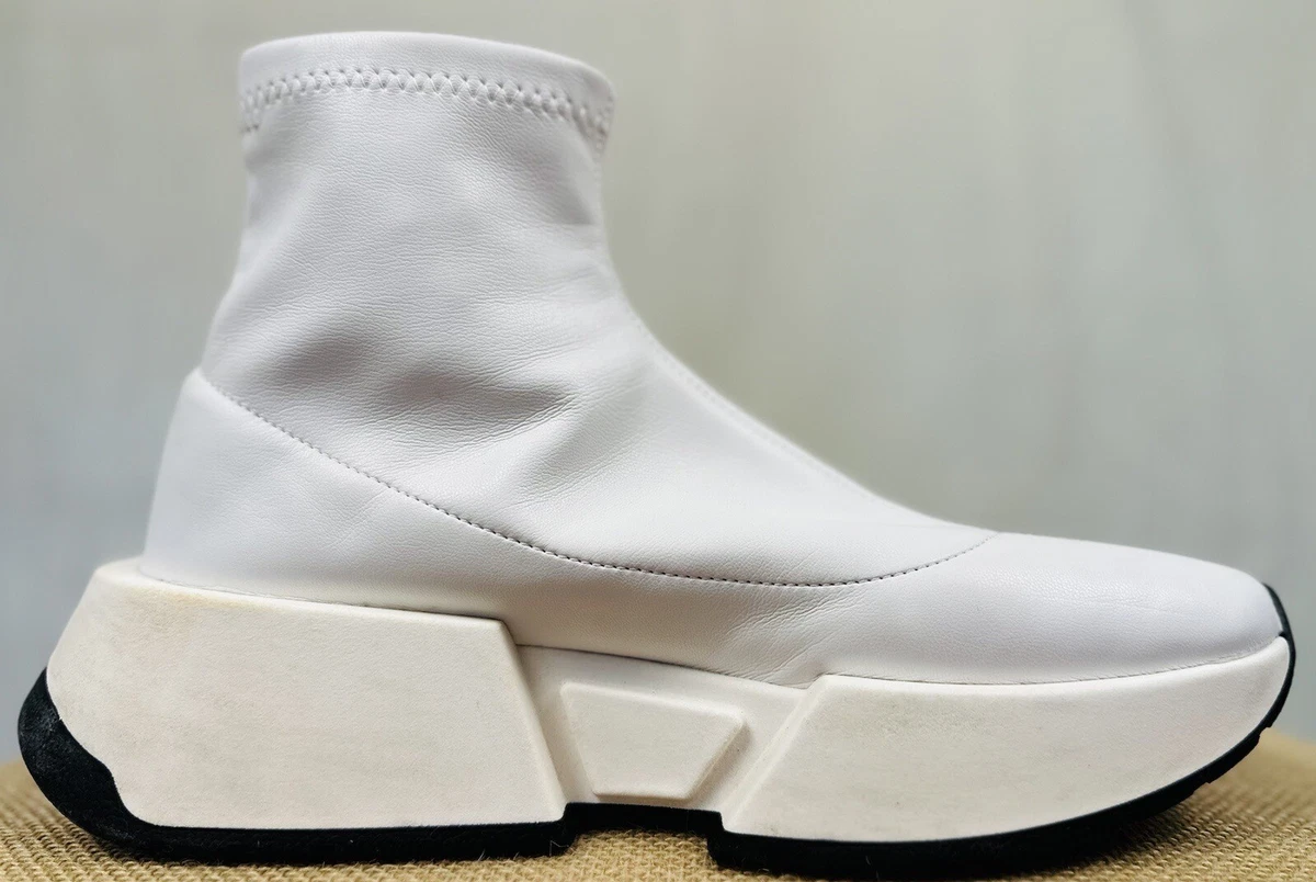 Maison Martin Margiela Leather High Top Athletic Shoes for Women