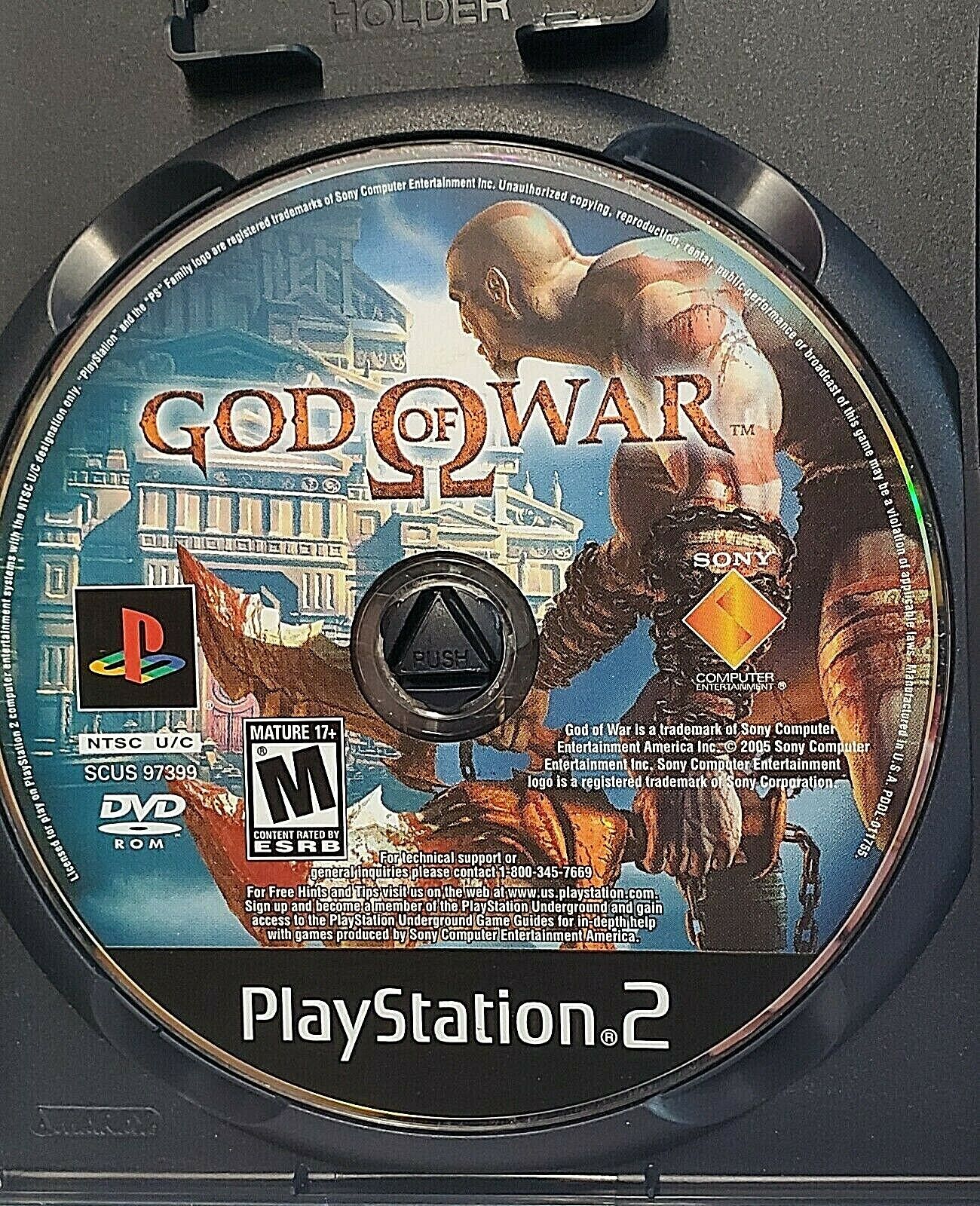 Jogo Novo Midia Fisica God of War 2 Greatest Hits para Ps2 - Sony