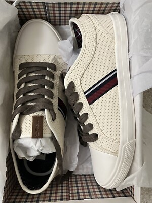 Ben Sherman Men's US Size 8 Madison Oxford shoes/sneaker Ivory -New-