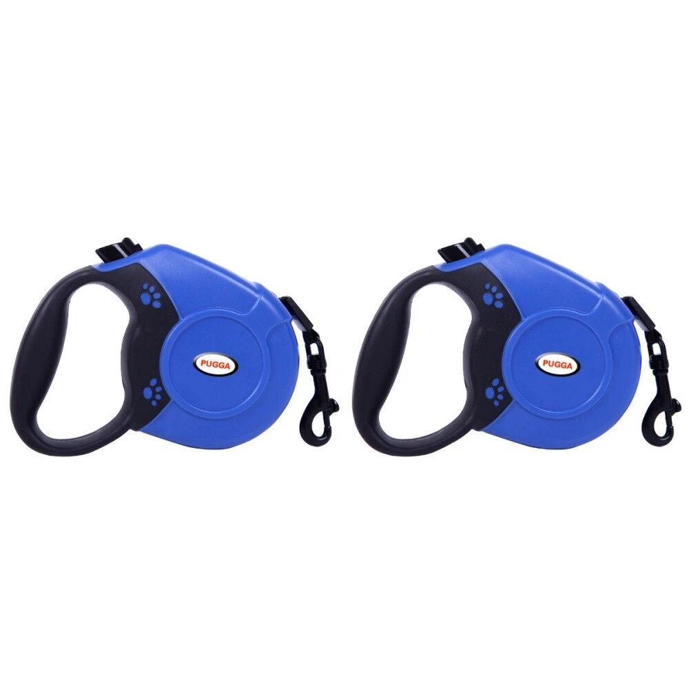 2pcs 5M Extendable Retractable Dog Leash Dog Chain Hold Maximum eBay