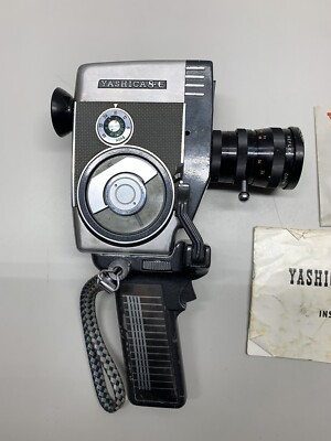 Vintage Yashica 8-E Reflex Zoom Movie 8mm Camera Untested | eBay
