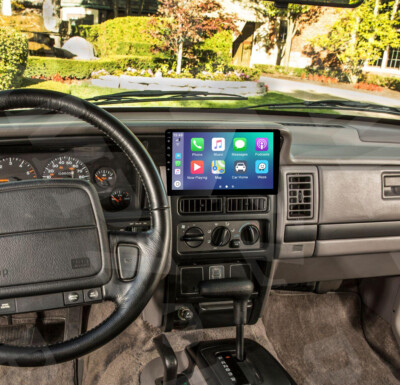 9'' Para 1997-2001 Jeep Cherokee Android 14.0 GPS Apple Carplay Stereo Radio