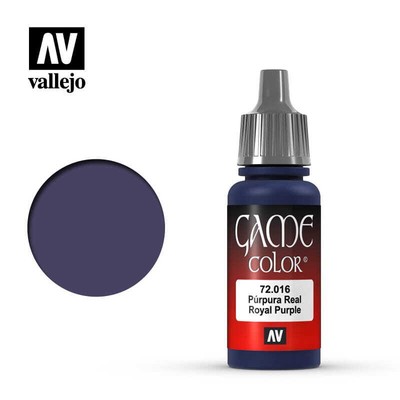VALLEJO GAME COLOR 72016 ROYAL PURPLE 17ml (Acrylic Paint)