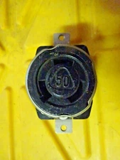 Arrow-Hart Lock 63CR70 Twist Locking Corrosion Resistant Receptacle 50A 125V  