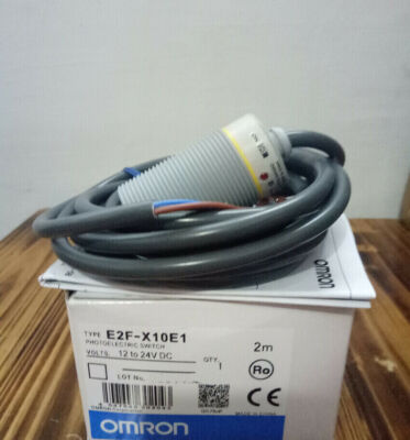 1PCS New For Omron Proximity Switch E2F-X10E1 12-24VDC 2m