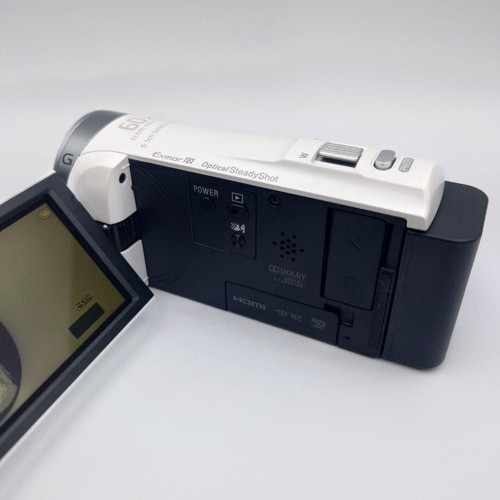 SONY HDR-CX420 Handycam Video Camera Camcorder 30x Optical zoom 32GB White - Picture 5 of 11