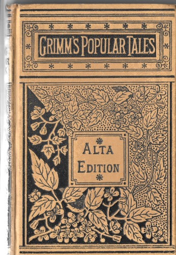 Grimm's Popular Tales Alta Edition @1875 Porter Coates Rare Ex Lib