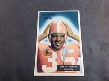 1955 Bowman #42 John Johnson (RC) (EXMT)