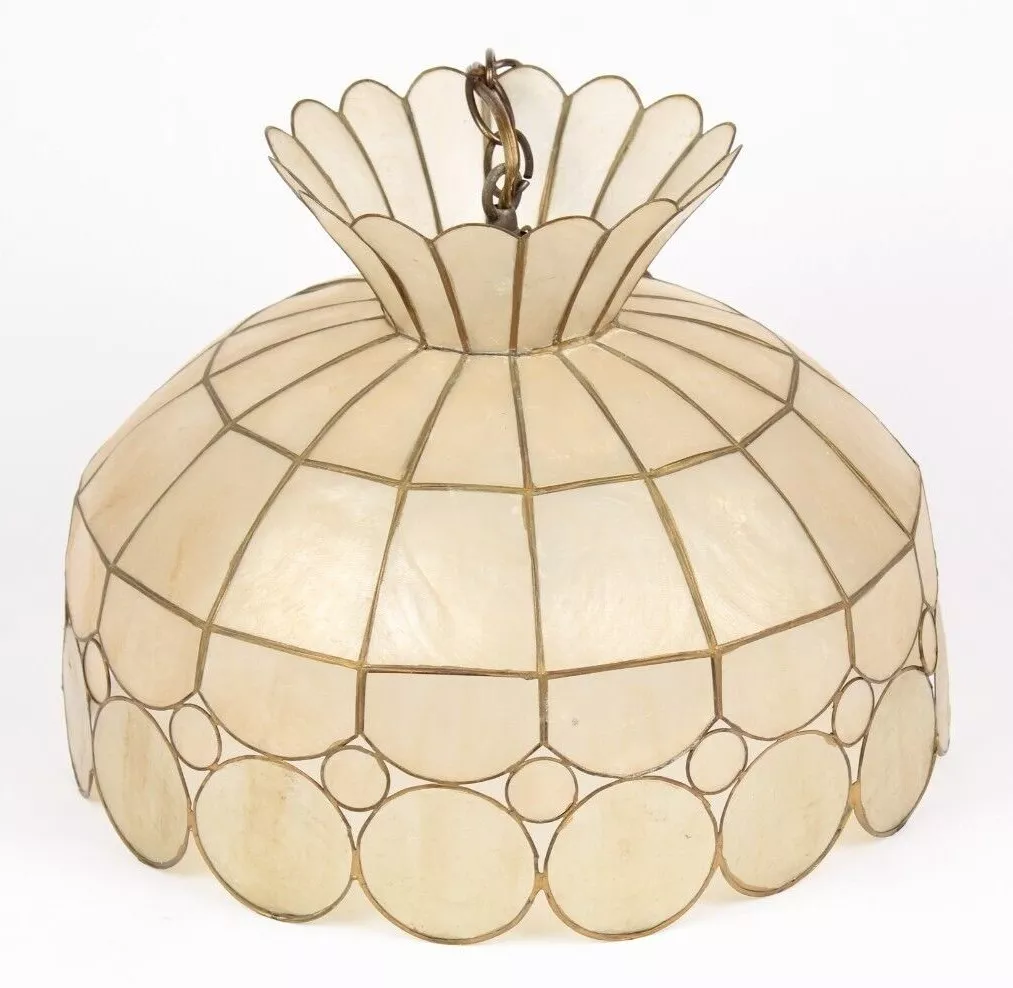 Hanging capiz shell lamp online