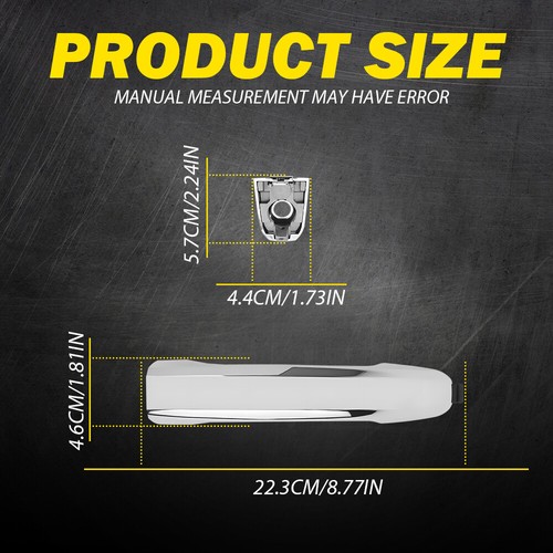 Exterior Door Handle For 2015-2020 Chevrolet Suburban Tahoe Silverado Front LH C - Picture 4 of 13