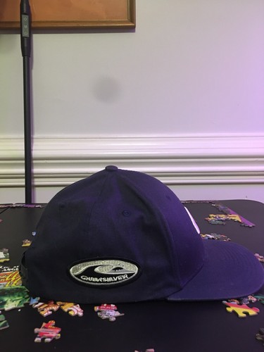 Quick Silver Adjustable Cap w/Extra Patch On Side! Pre-owned. - Picture 2 of 5