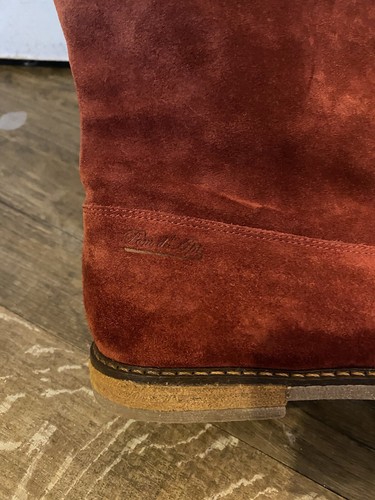 Pom D’api Paris red suede leather boots size 37 with zip RRP £150 - Picture 5 of 10
