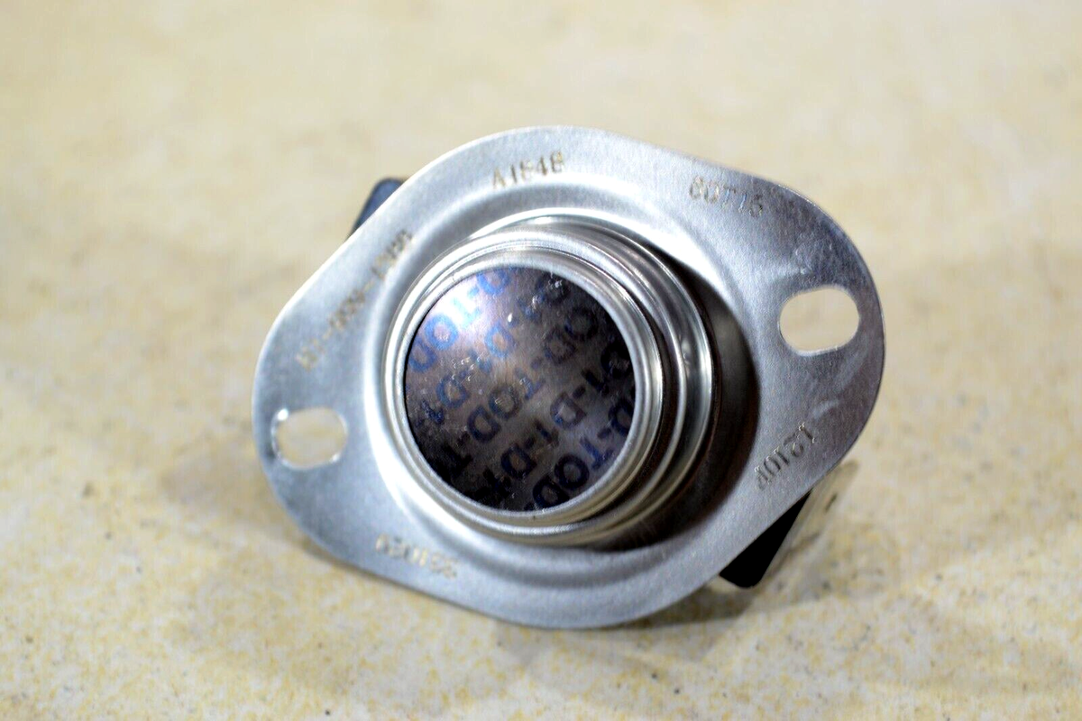 Thermodisc T-O-D 60T15 L210F Manual Reset Thermostat Temp Switch