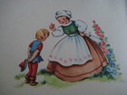 1949 vintage greeting card A.G.C.C. BIRTHDAY Jack & The Beanstalk Story Card — photo 5
