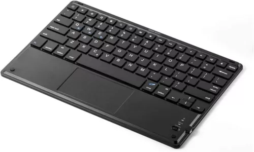 Bluetooth Touchpad Tastatur Kabellos Keyboard für iOS iPad Android Windows - Bild 6 von 8