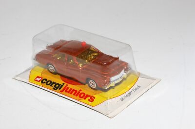 Corgi Juniors 68 Kojak Buick, neuwertig im neuwertigen Blister (aus Trade Pack)