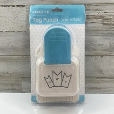 Craft Tag Punch - 3 In 1 Gift Tag Paper Punch - Sizes 1.5", 2.0",  2.5".