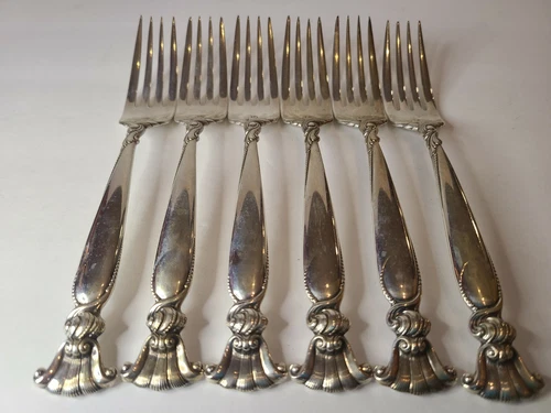 Wallace Sterling Silver Flatware- Romance of the Sea- 30 piece set