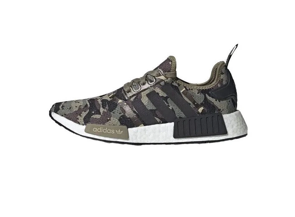 Men Adidas NMD R1 Running Camouflage Green Black White GV8796 Camo eBay