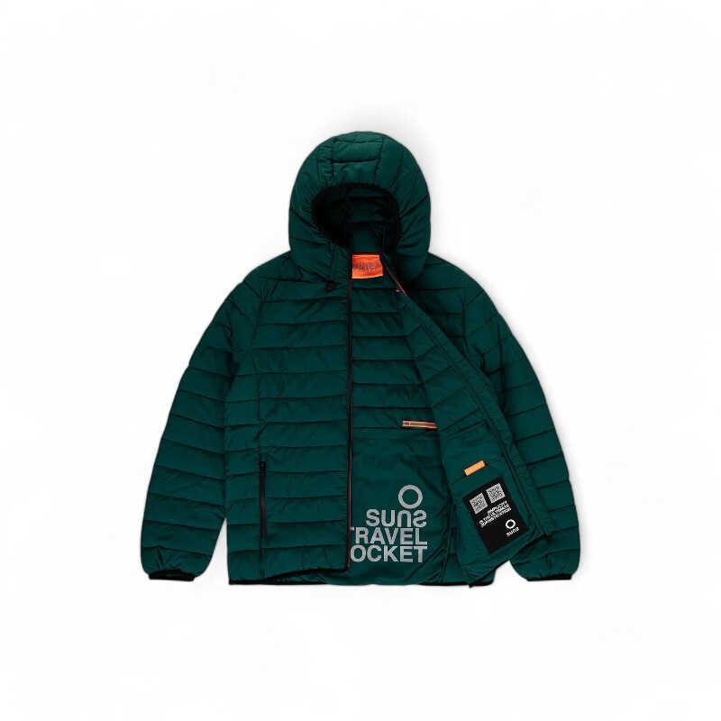 Мужская куртка с капюшоном Suns GBS53004U Bape Travel Forest AI24