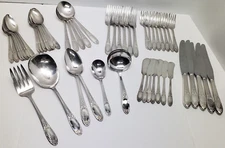 Vintage National Silver Co. Unknown pattern, resembles the King Edward pattern