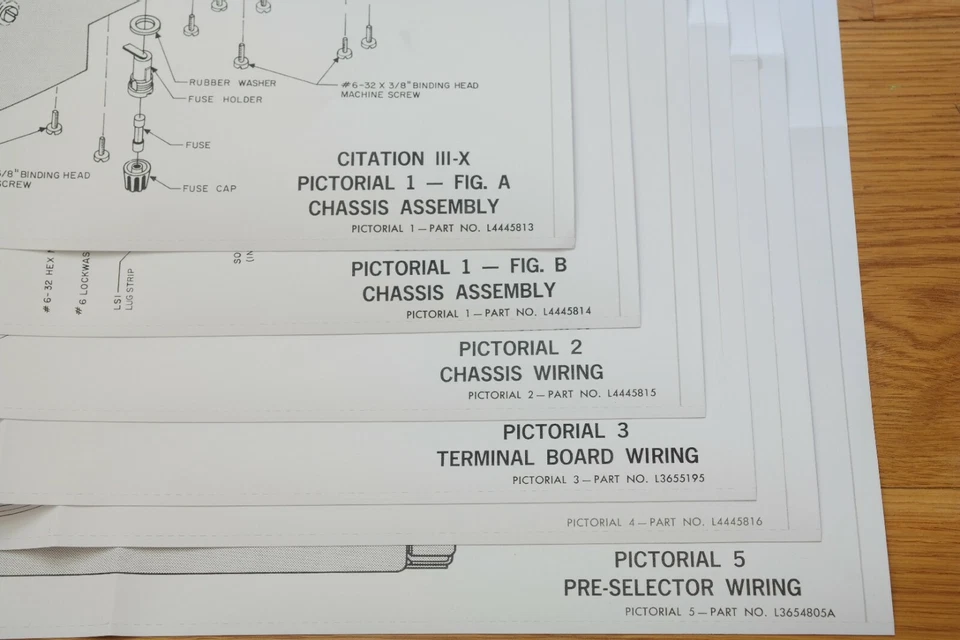 Imágenes esquemáticas manuales Harman Kardon Citation III-X ESCALA COMPLETA Foto 4 de 4