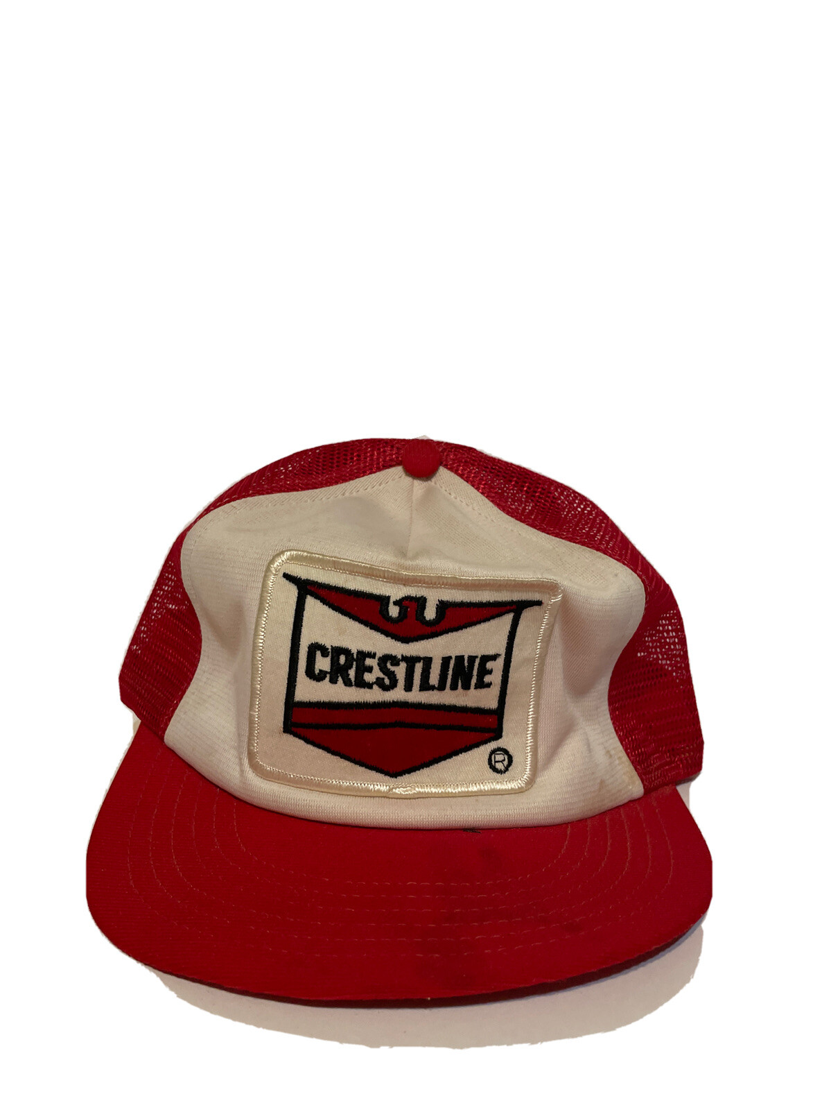 Vintage Crestline Patch Mesh SnapBack Trucker Hat - image 1