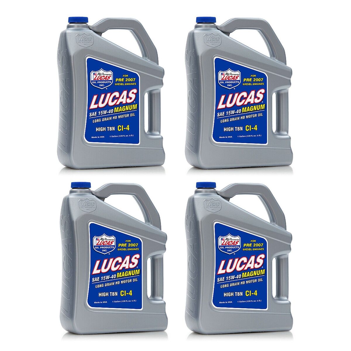 Lucas 15W-40 Magnum Oil for pre-2007 Diesel Engines Lucas 15W-40 Magnum Oil for pre-2007 Diesel Engines