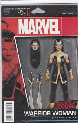 MARVEL COMICS SQUADRON SUPREME VOL. 4 #9 SEPT 2016 ACTION FIGURE VARIANT COVER