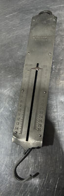 Vtg Chatillon Scientific Instruments linear spring hanging scale 30lb