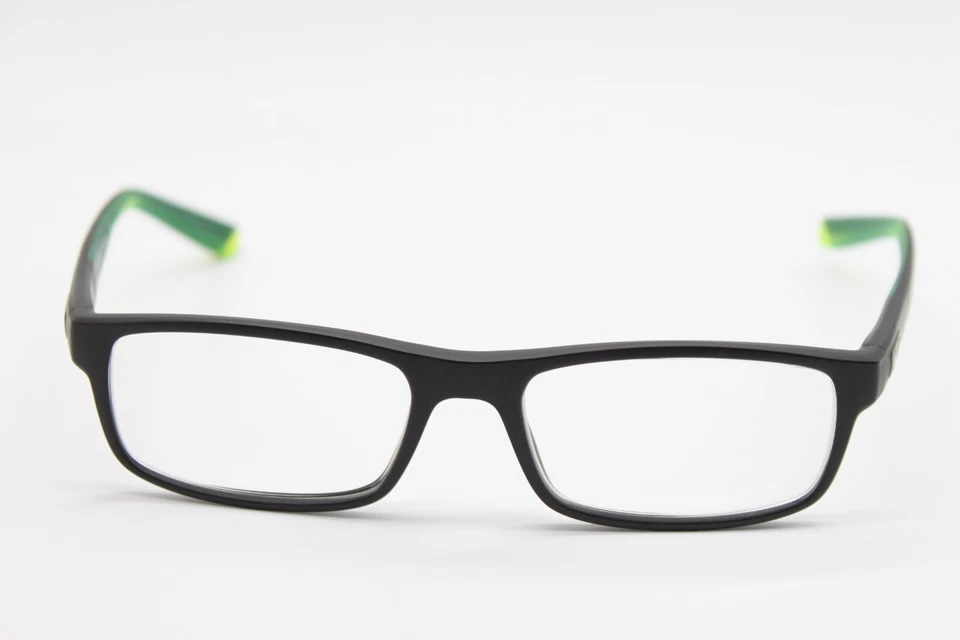 NUEVAS GAFAS NIKE 7090 010 NEGRAS VERDES LIVE FREE AUTÉNTICAS 53-17 Foto 2 de 4