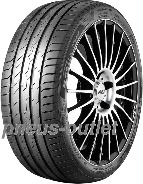 Pneu Nexen N Fera Sport 225/35 ZR19 anti-aquaplaning avec flancs renforcés XL
