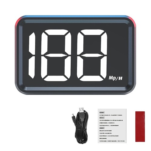 Compteur de vitesse affichage tableau de bord voiture écran LED haute résolution avec données temps réel - Photo 2/12