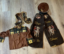 Lone Ranger Youth Suit Includes Shirt, Vest, Hat w/Mask, and Chaps