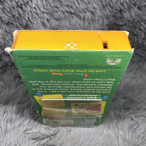 Blues Clues - Blues Safari VHS 2000 Nick Jr Nickelodeon Play Along With Blue - Picture 7 of 8
