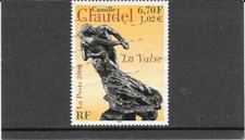 FRANCE 2000.TABEAU.CAMILLE CLAUDEL (1864-1943) TIMBRE GOMME OBLITERE  N°3309