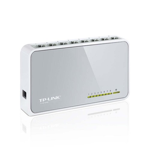 SWITCH TP-LINK TL-SF1008D 8 PORTE 10/100M ethernet moltiplicatore porte LAN rete - Foto 2 di 2