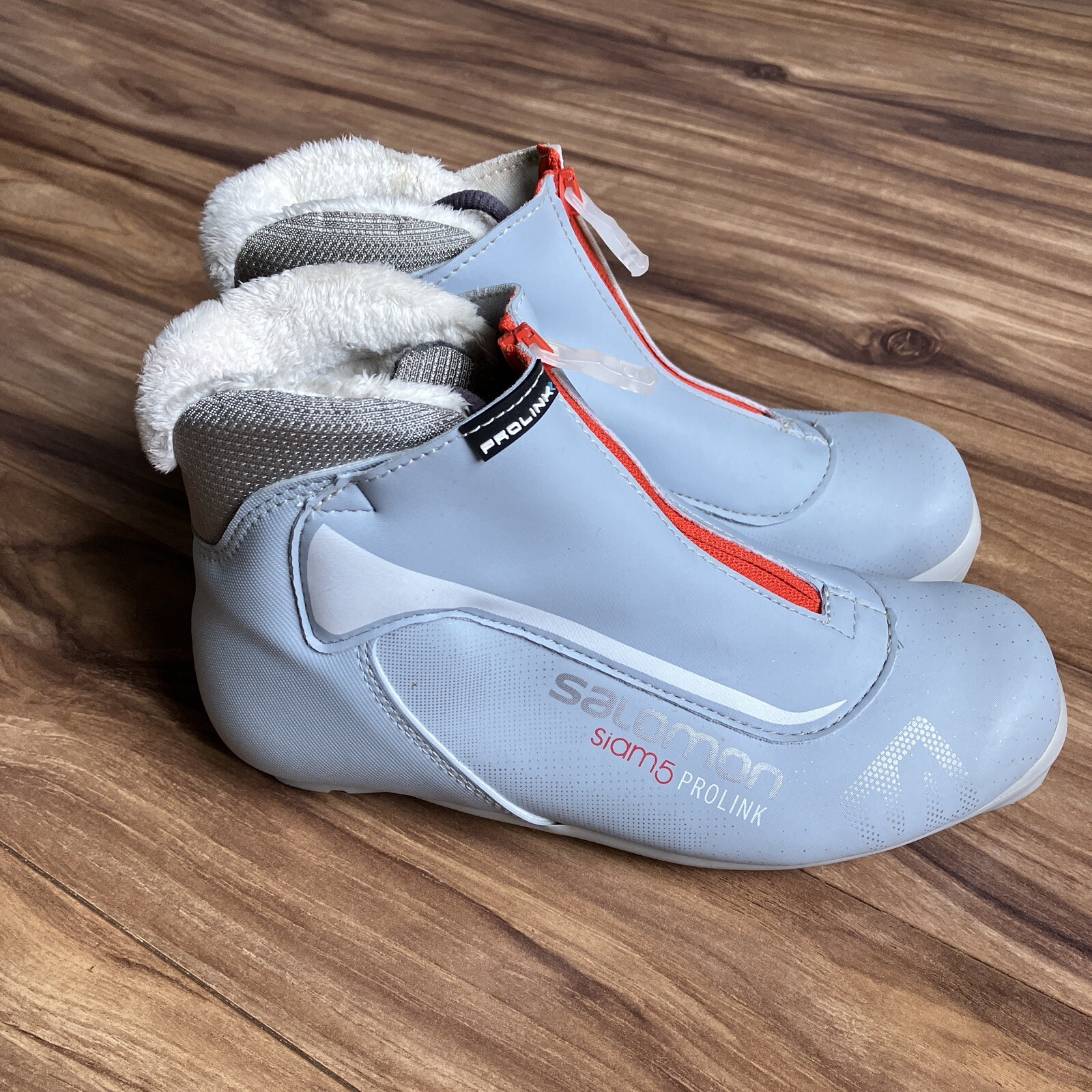 Scarponi da sci Salomon donna 6 5 grigio scarpe da sci Siam5 Prolink