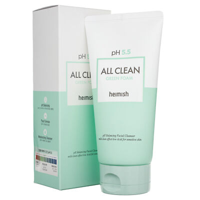 Heimish All Clean Green Foam Gesichtsreiniger pH 5,5 Aminosäuren 150g
