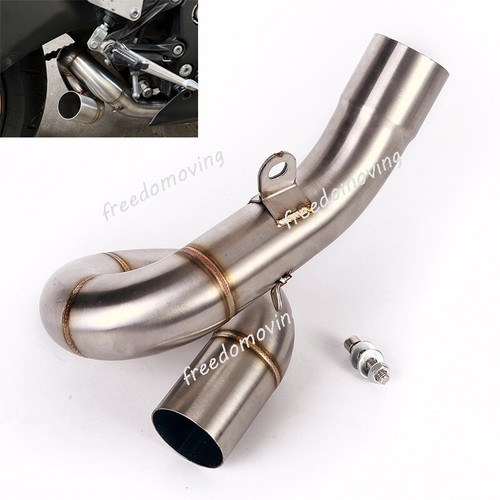 For Kawasaki Ninja ZX6R ZX636 20092023 Mid Exhaust Link Pipe Slip On