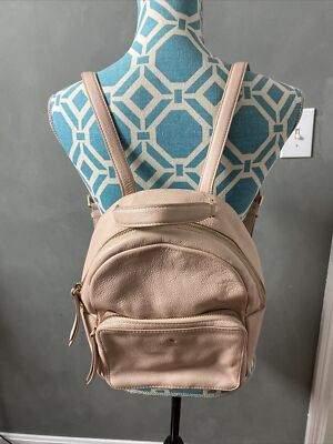 KATE SPADE PEBBLE LEATHER BACKPACK Kate Spade New York Leila Pebbled Leather Mini Dome Backpack  main image 3