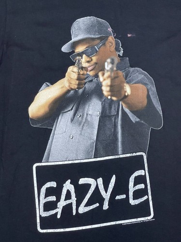 Vintage 2006 Eazy E Ruthless Records Rap T Shirt Adult Size Medium M Hip Hop NEW - Picture 5 of 7