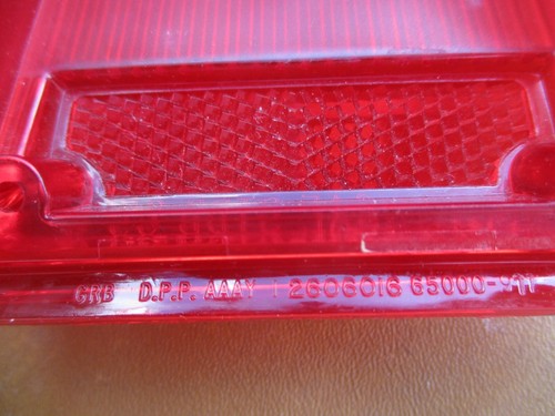1965 65 DODGE CORONET TAILLIGHT LENS 2606016 NOS - Picture 5 of 7