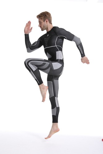 KEEXUENNL Compression Clothing Ski Base Layer Thermal Underwear Set-Size L - Picture 15 of 17